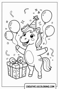 cute-unicorn-birthday-celebration-coloring-page