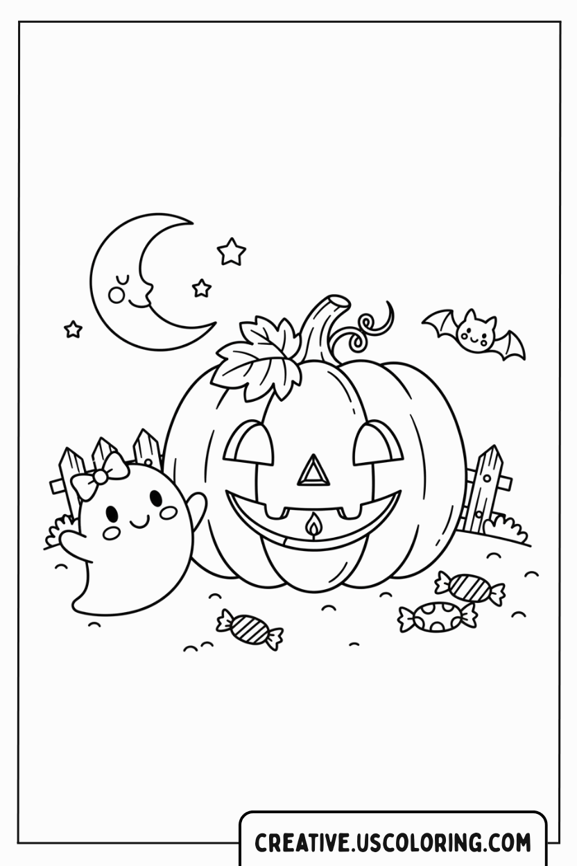 halloween-pumpkin-ghost-and-moon-coloring-page