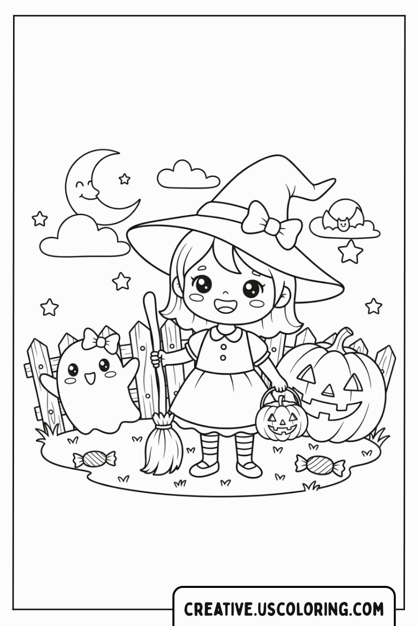 halloween-witch-and-ghost-coloring-page