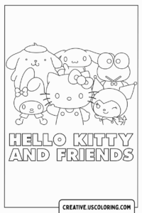 hello-kitty-and-friends-sanrio-coloring-page