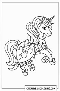 royal-unicorn-princess-crown-coloring-page