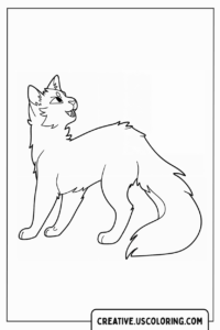 warrior-cat-fierce-feline-coloring-page