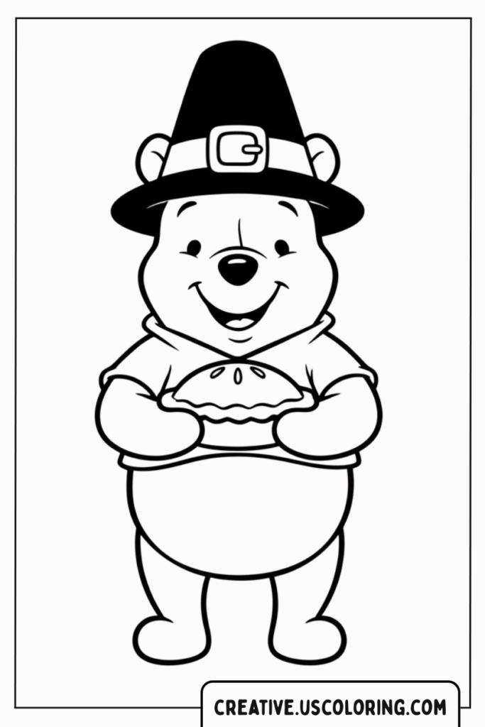winnie-the-pooh-thanksgiving-pie-coloring-page