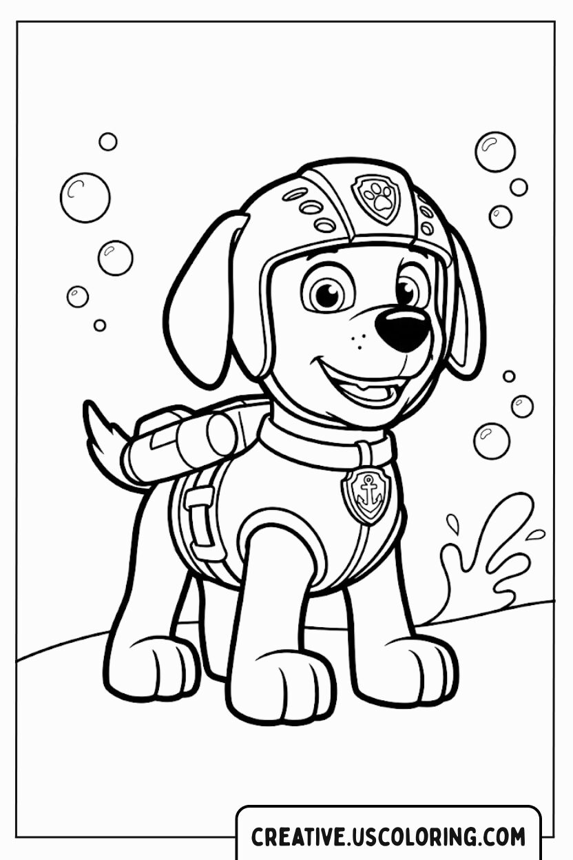 Aquatic Expert Zuma Paw Patrol
