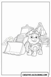 Construction Commander Rubble Paw Patrol