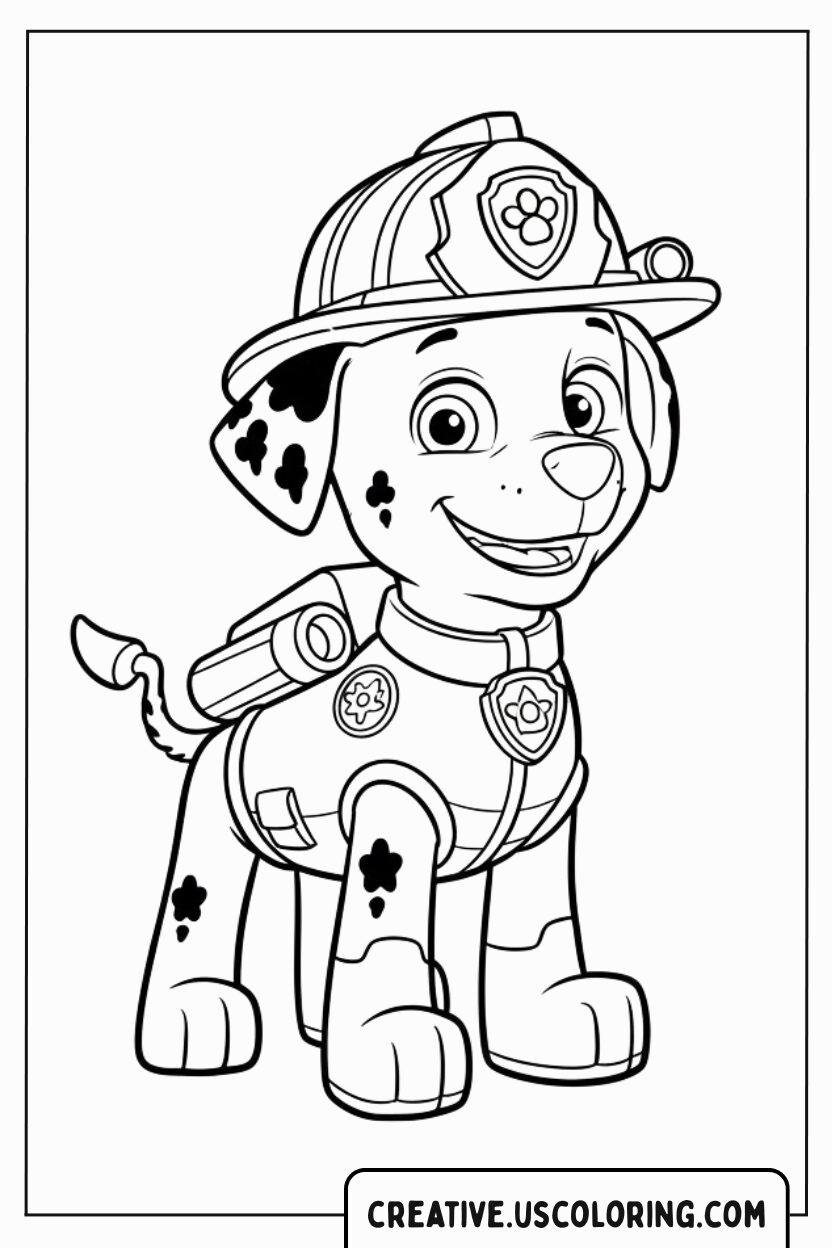 Firefighter Fun Marshall Paw Patrol
