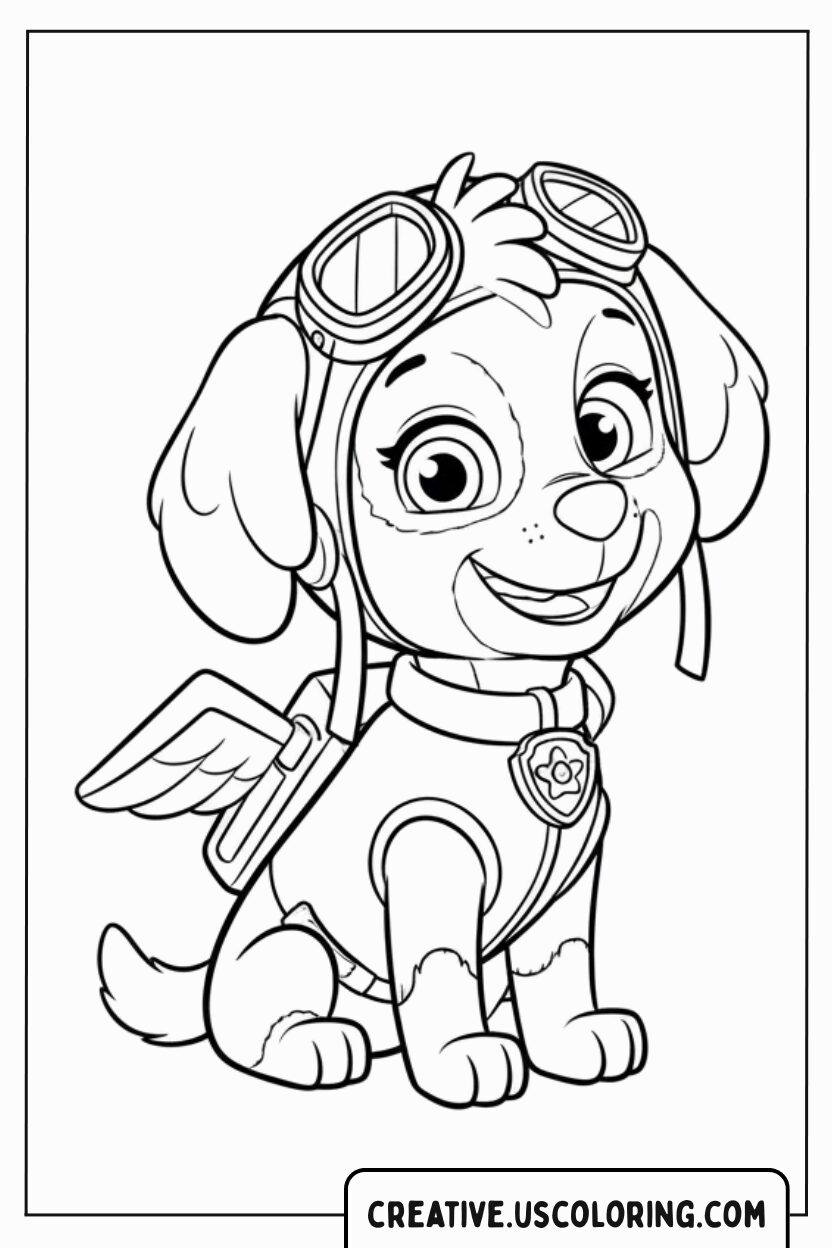 High-Flying Heroine Skye Paw Patrol