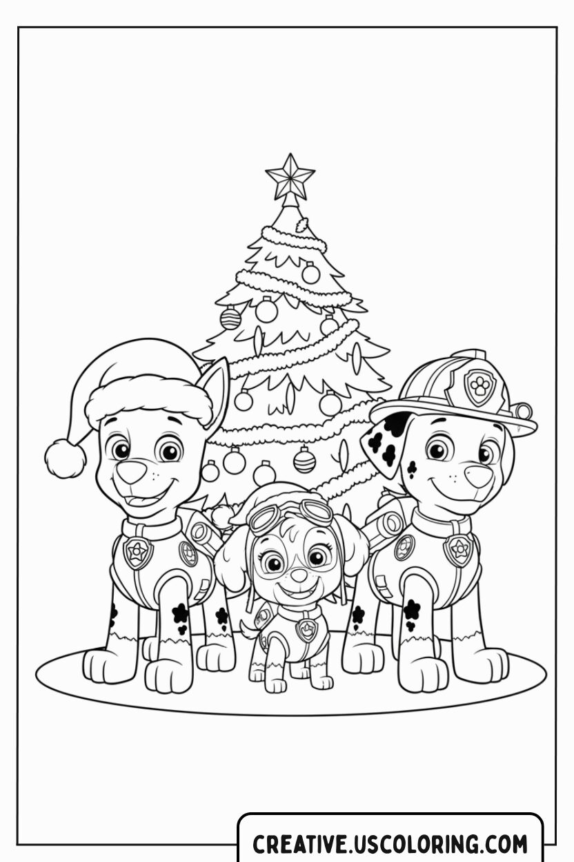 Pups’ Holiday Cheer Paw Patrol Christmas