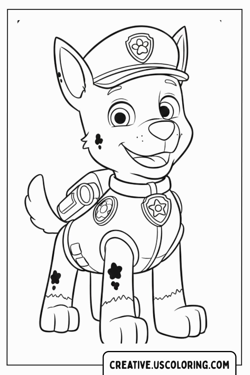 Ready for Action Chase Paw Patrol