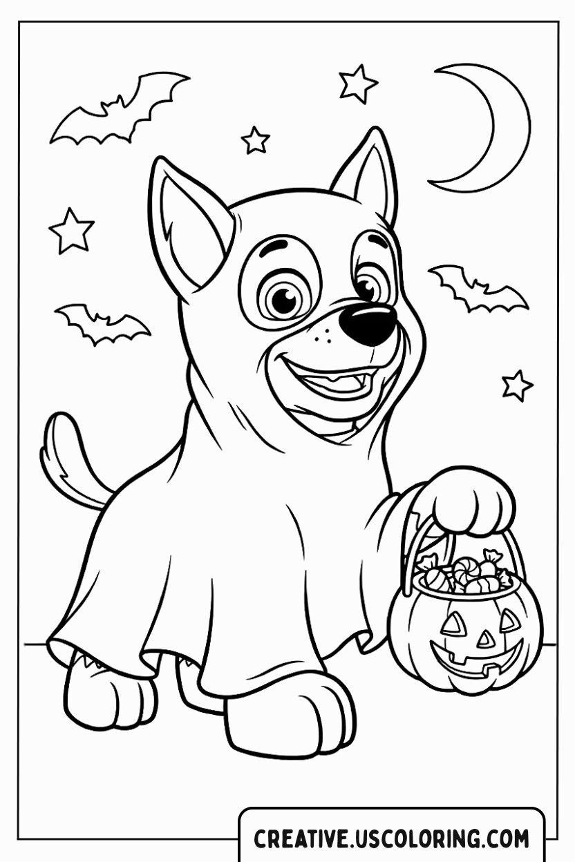 Trick-or-Treat Pup- Paw Patrol Halloween